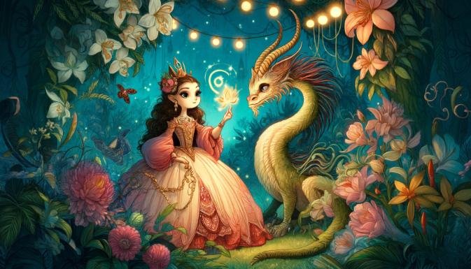 princess and a dragon